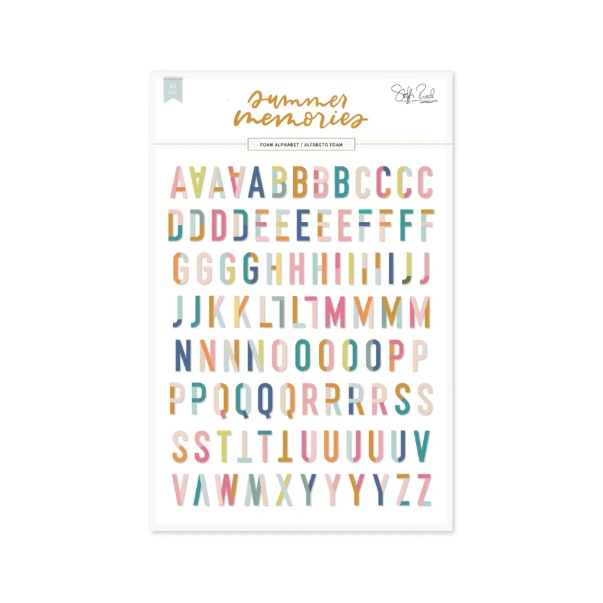 Summer Memories Alfabeto Foam - Lora Bailora