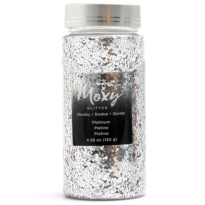 Glitter Gordo Moxy - Platino