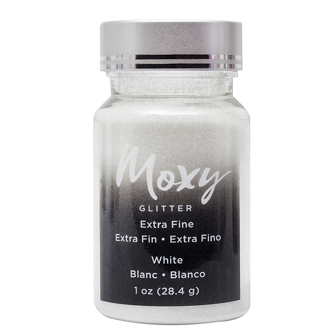 Glitter Extra fino Moxy - Blanco
