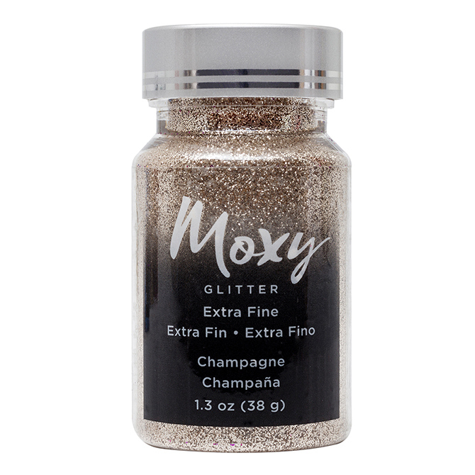 Glitter Extra fina Moxy - Champaña