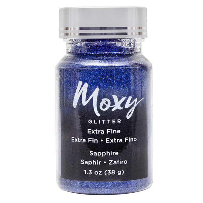 Glitter Extra fina Moxy - Zafiro