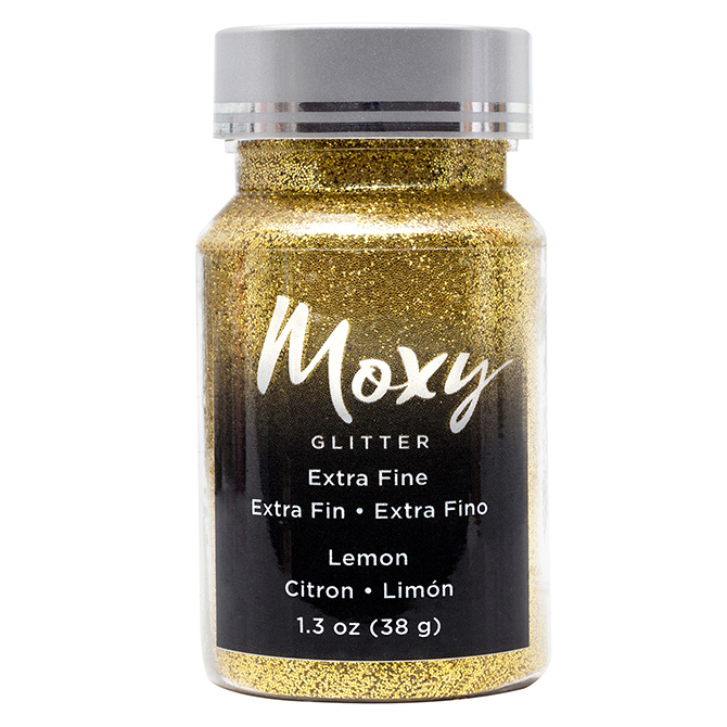 Glitter Extra fina Moxy - limón
