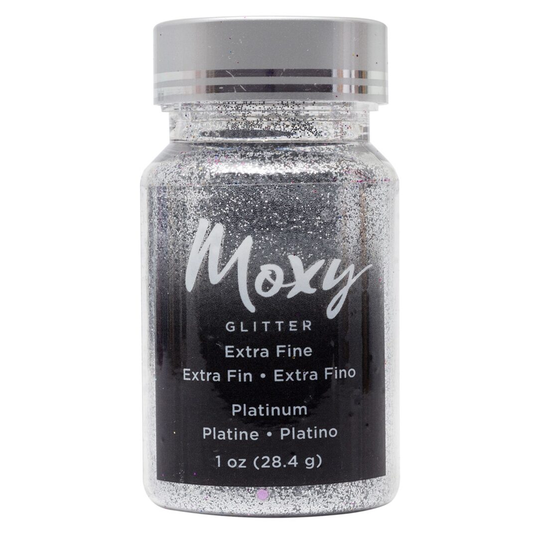 Glitter Extra fino Moxy - Platino
