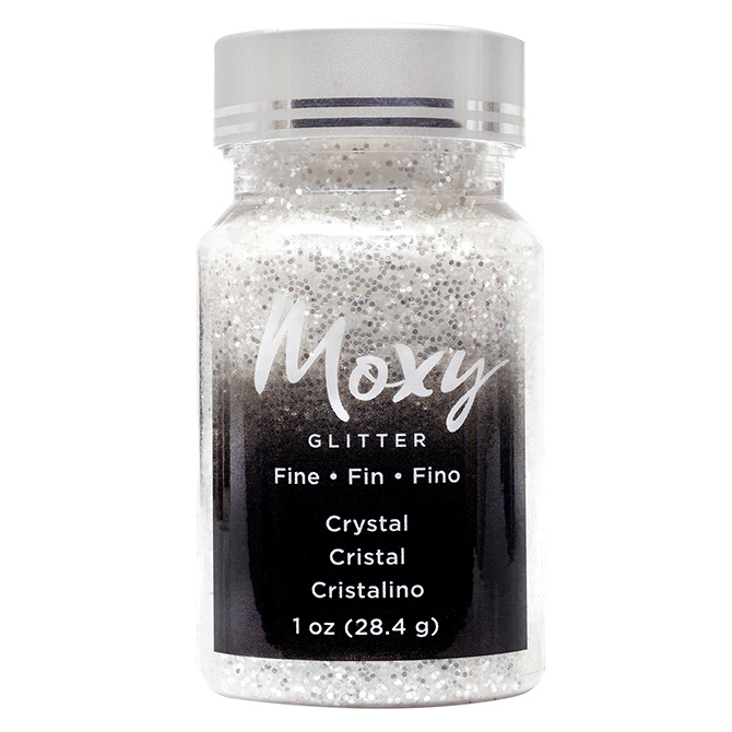 Glitter  fino Moxy - Cristalino