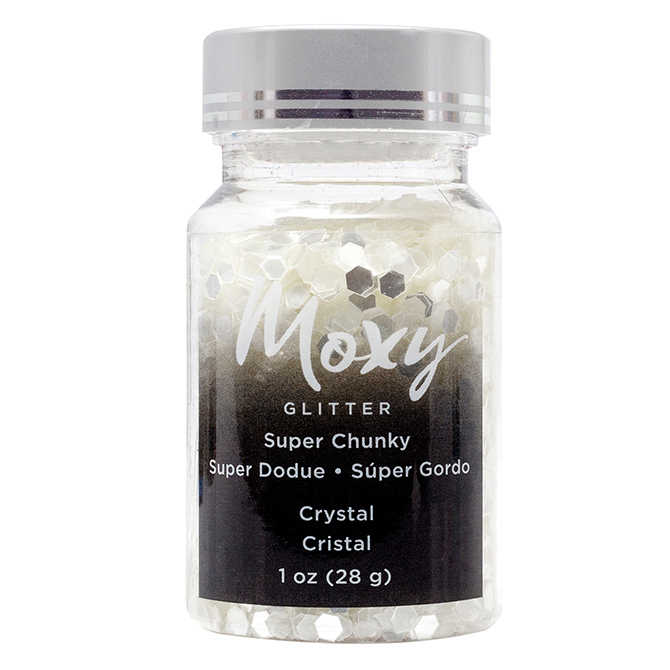 Glitter  Super Gordo Moxy - Cristal