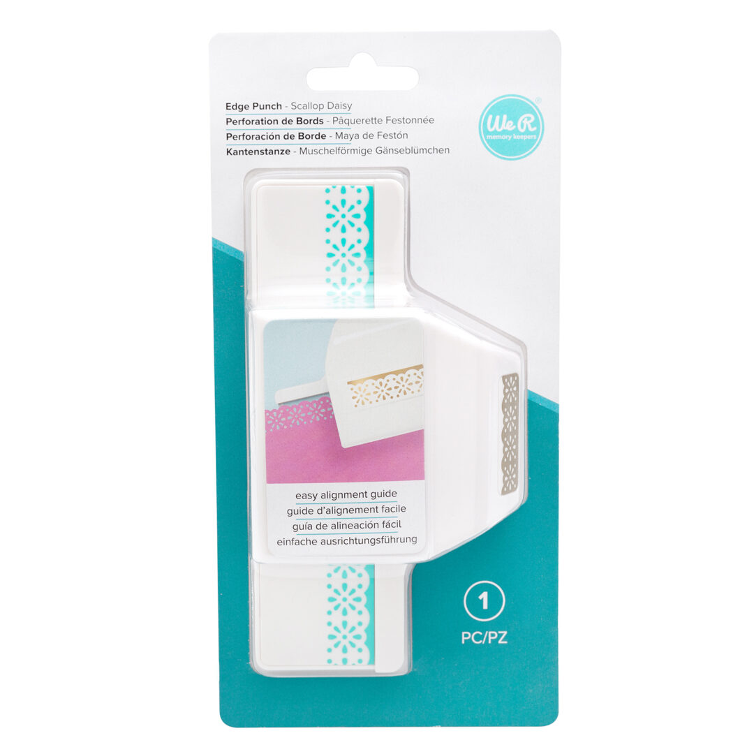 Edge Punch - Scallop Daisy - Perforación de Borde - Maya de Festón