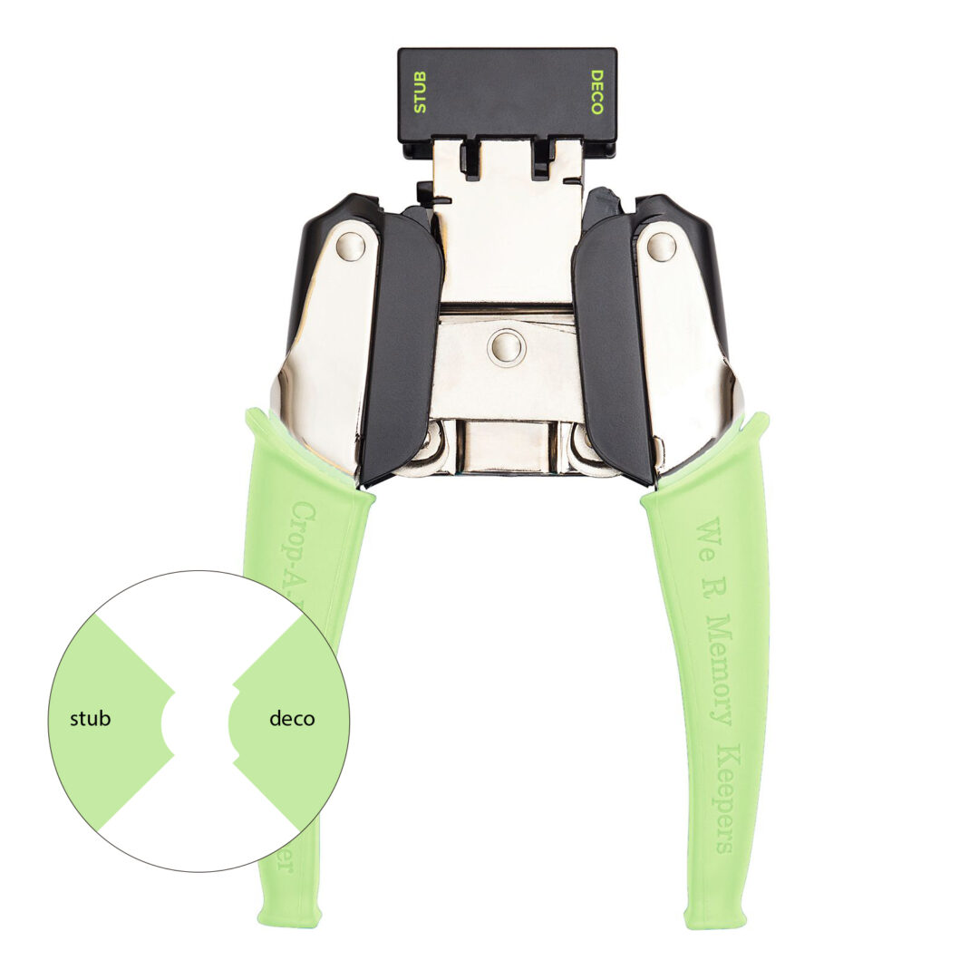 Crop a Dile - Corner Chomper - Stub and Deco - Cortador de Esquinas - Talón y Deco - Verde