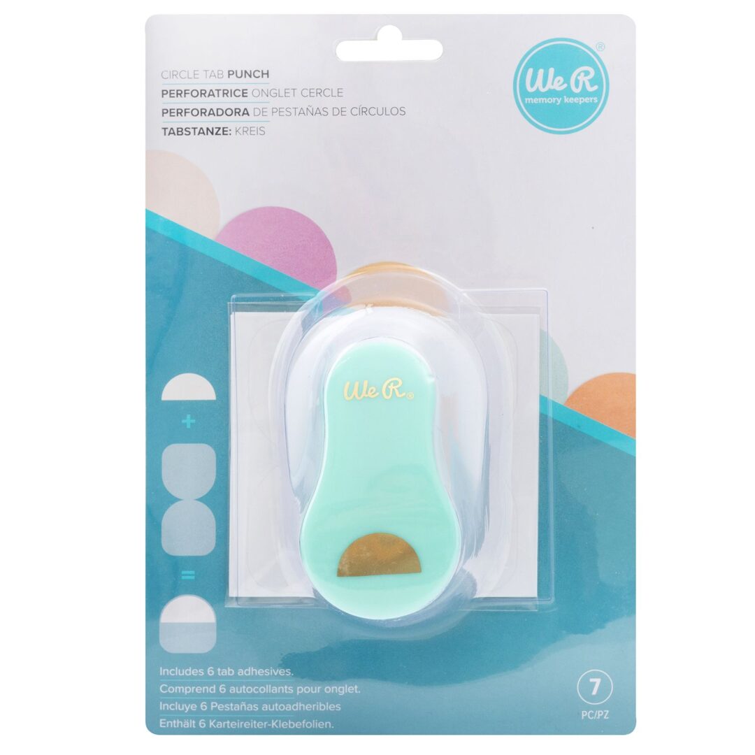 Circle Tab Punch - Perforadora de Pestañas de círculos