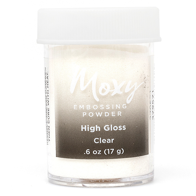 Polvo de embossing Moxy - High Gloss Clear
