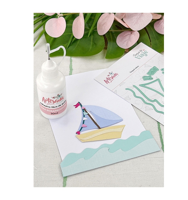 Troquel Velero Diario de Viaje