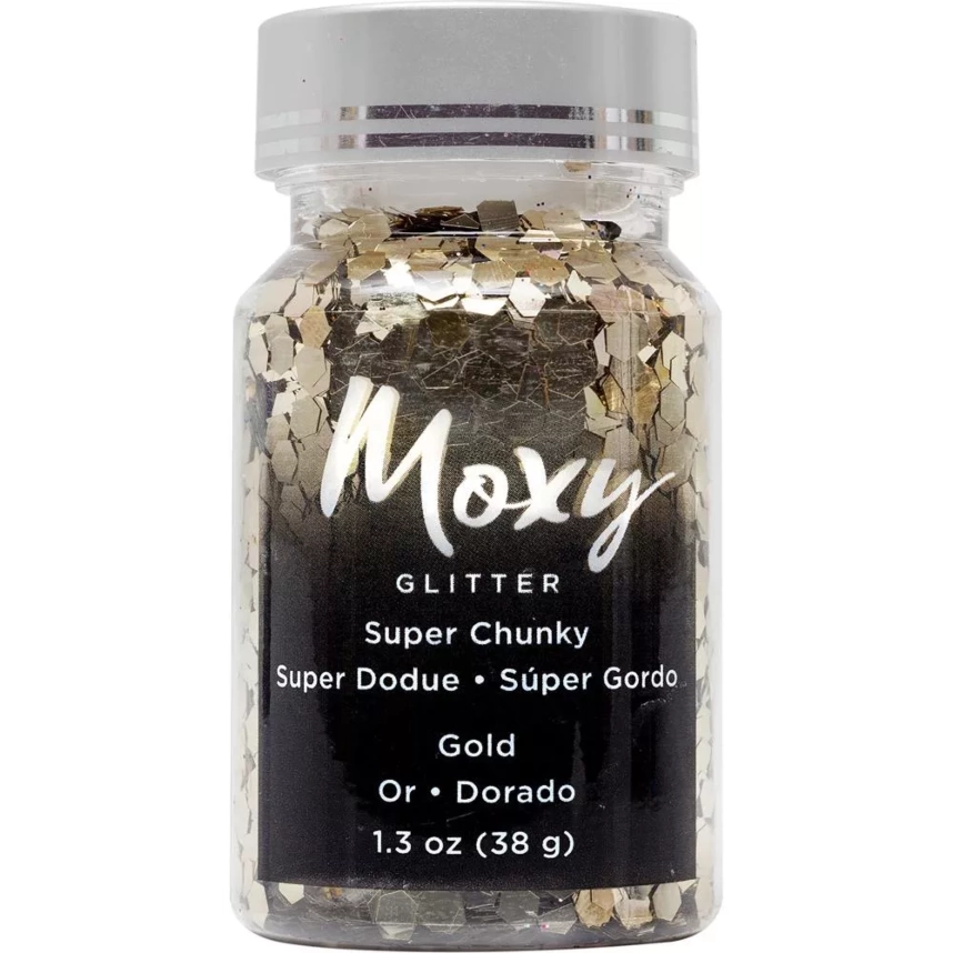Glitter  Super Gordo Moxy - Dorado