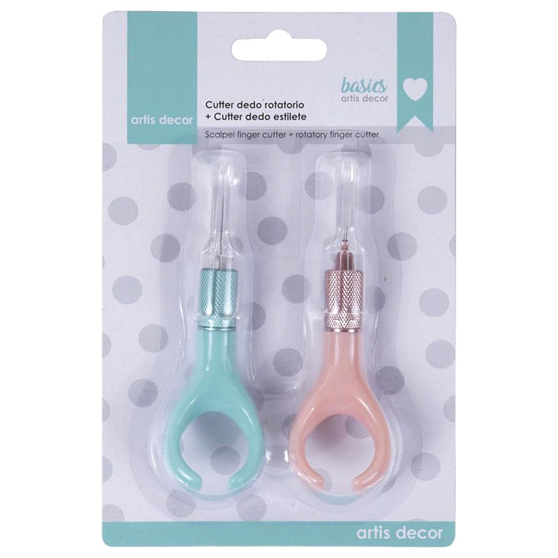 Kit Cutter Dedo Rotatorio + Cutter Dedo Estilete