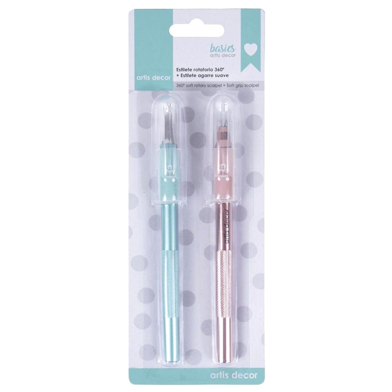 Estilete rotatorio 360° + Estilete agarre suave