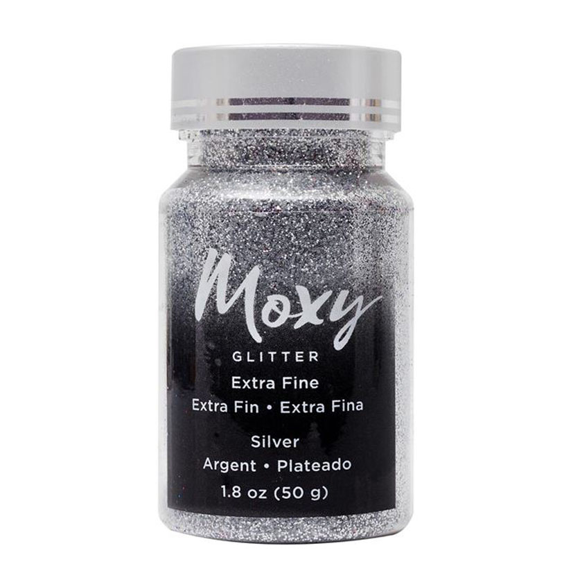 Glitter Extra fina Moxy - Plateado