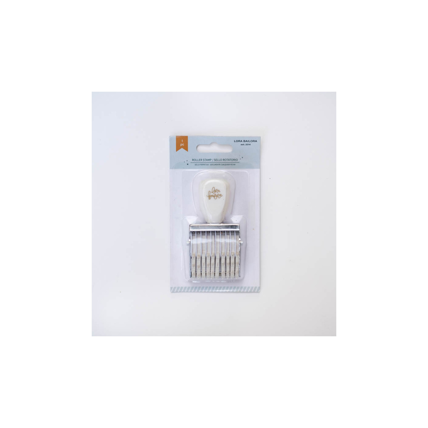 Sello de caucho Rotatorio fechador perpetuo