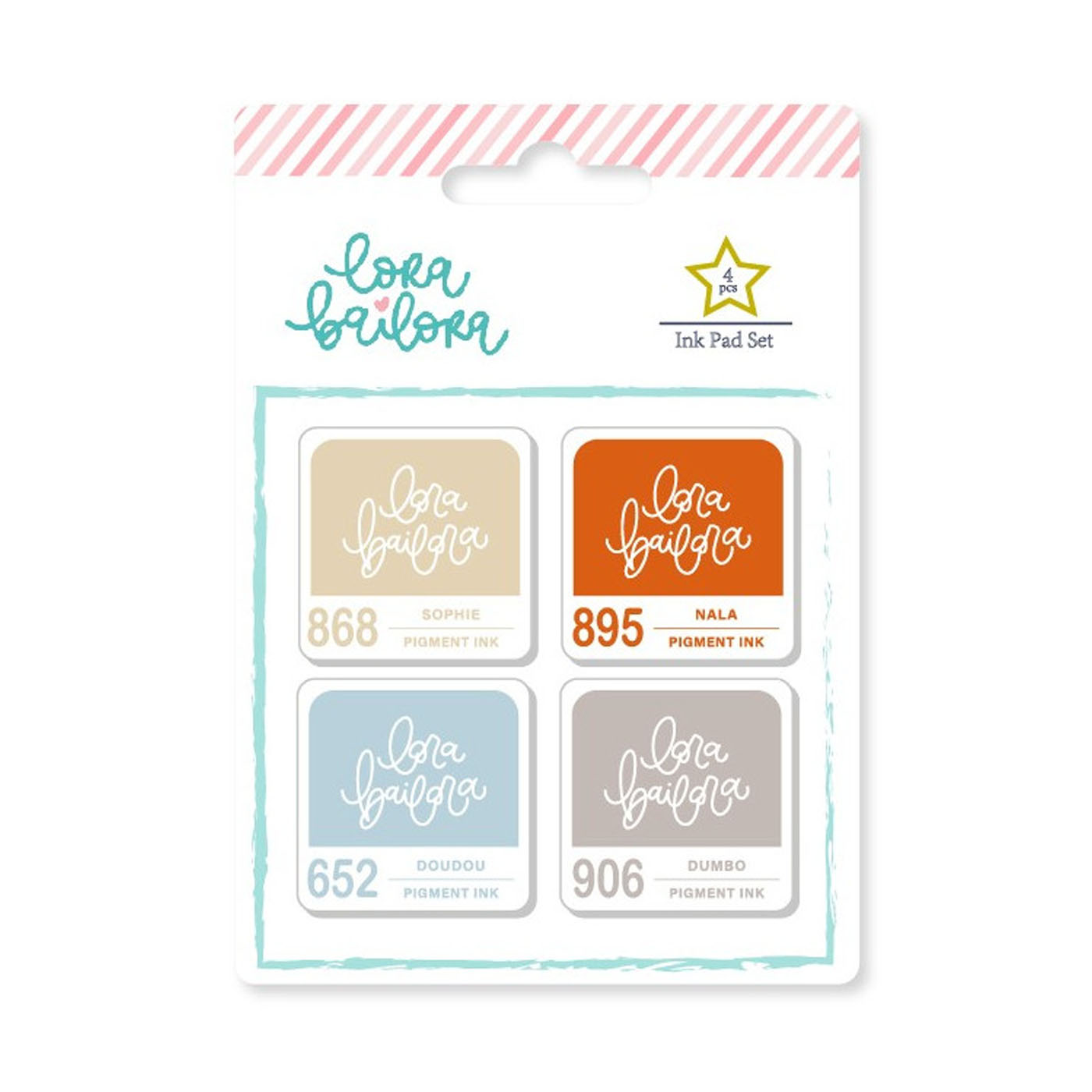 Set de 4 tintas Modelo Baby M I