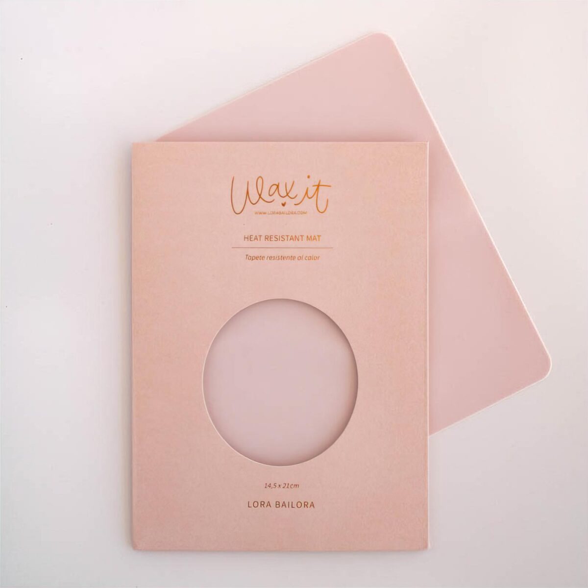 Tapete resistente al calor rosa