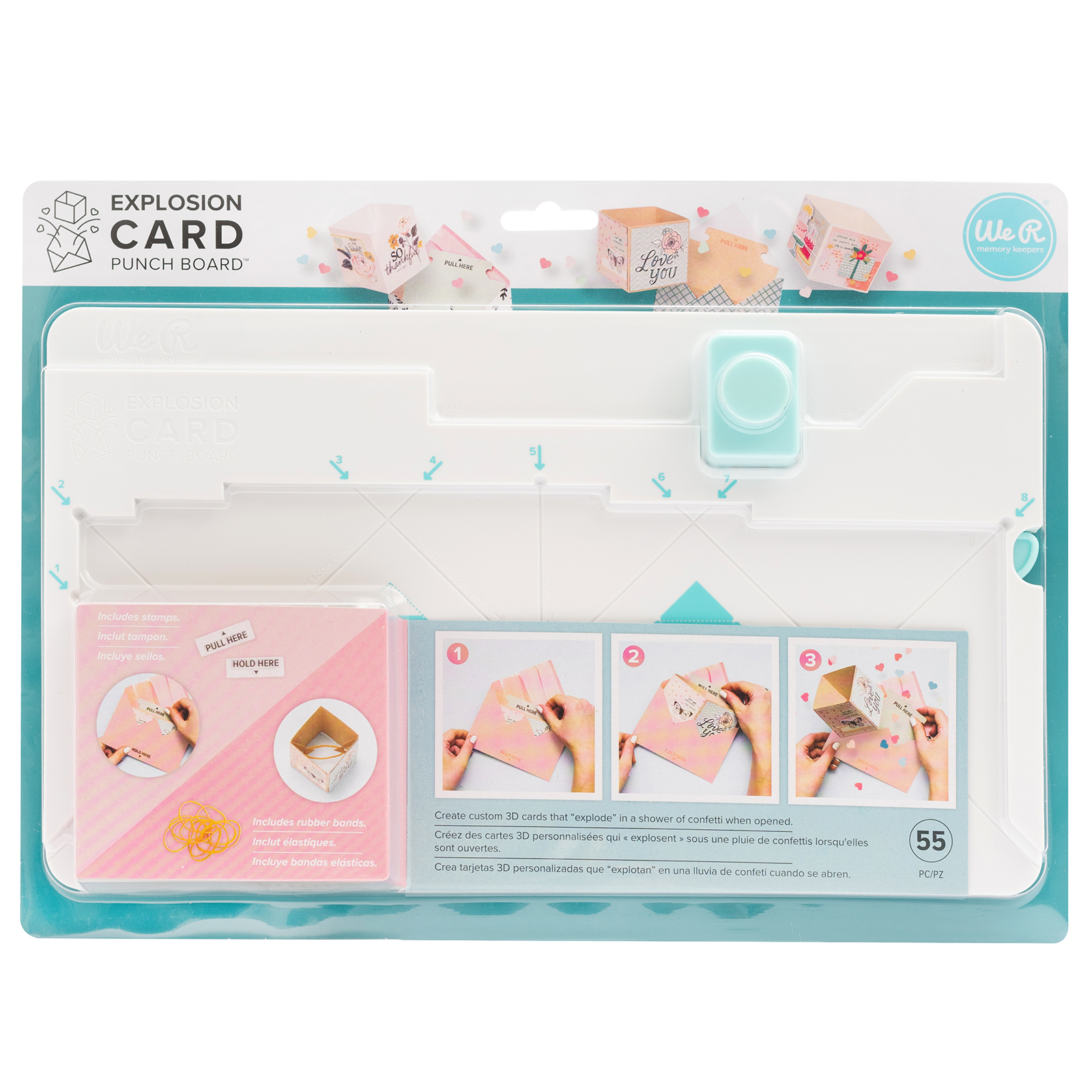 Tarjetas Explosivas- Explosion Card Punch Board