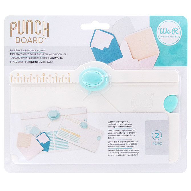 Tablero para perforar sobres miniatura-Mini Envelope Punch Board
