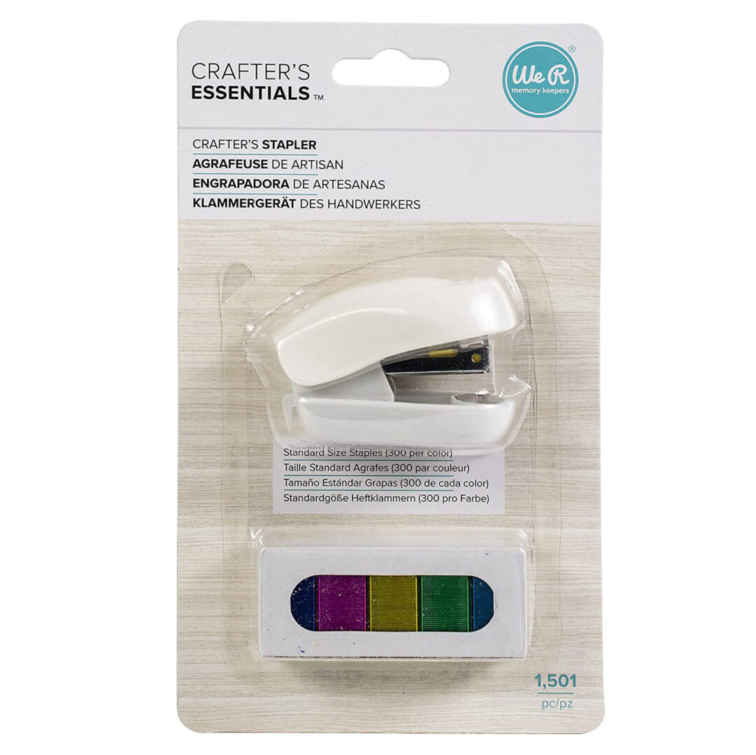 Engrapadora de Artesana con grapas de colores