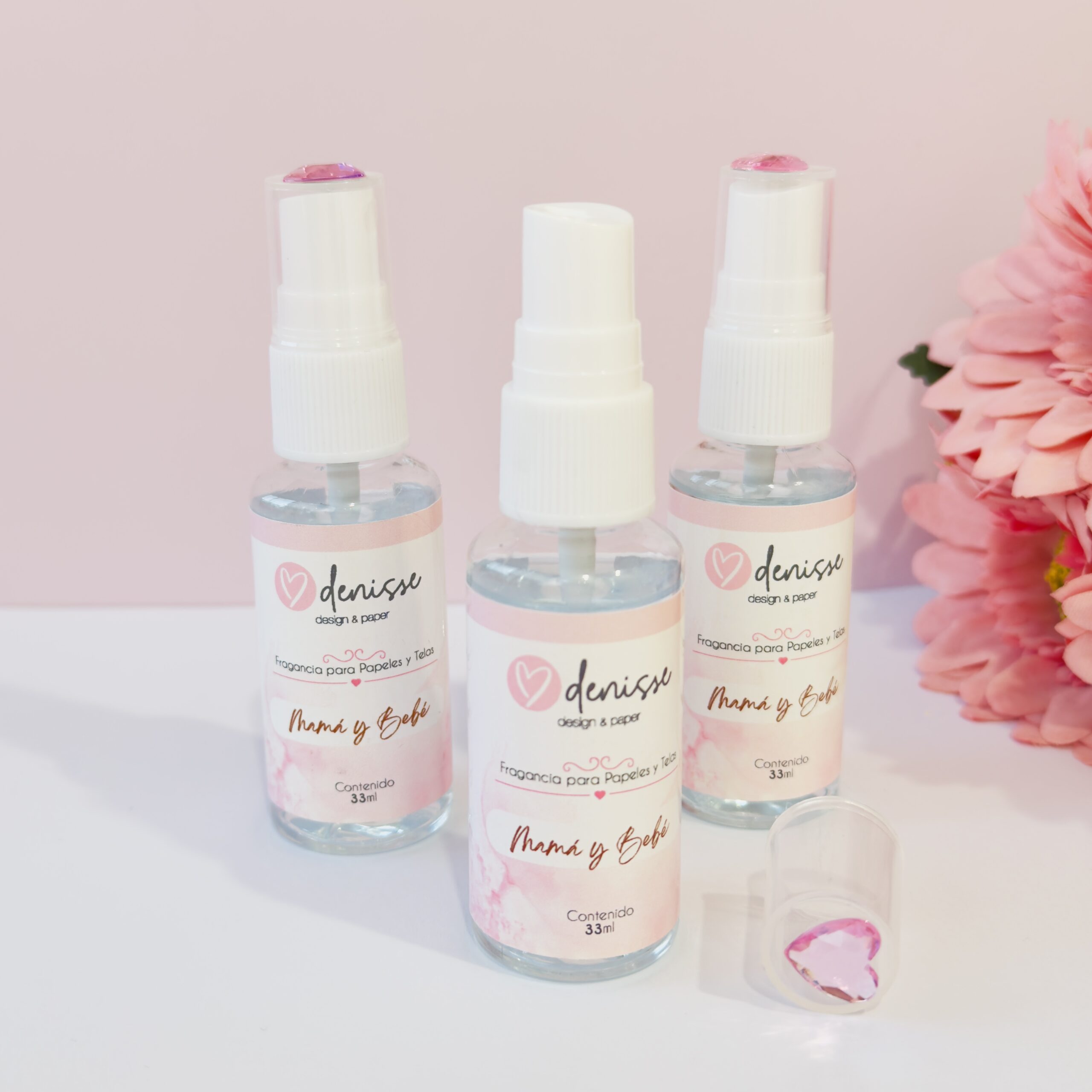 Fragancia para papeles y telas Mamá y Bebé
