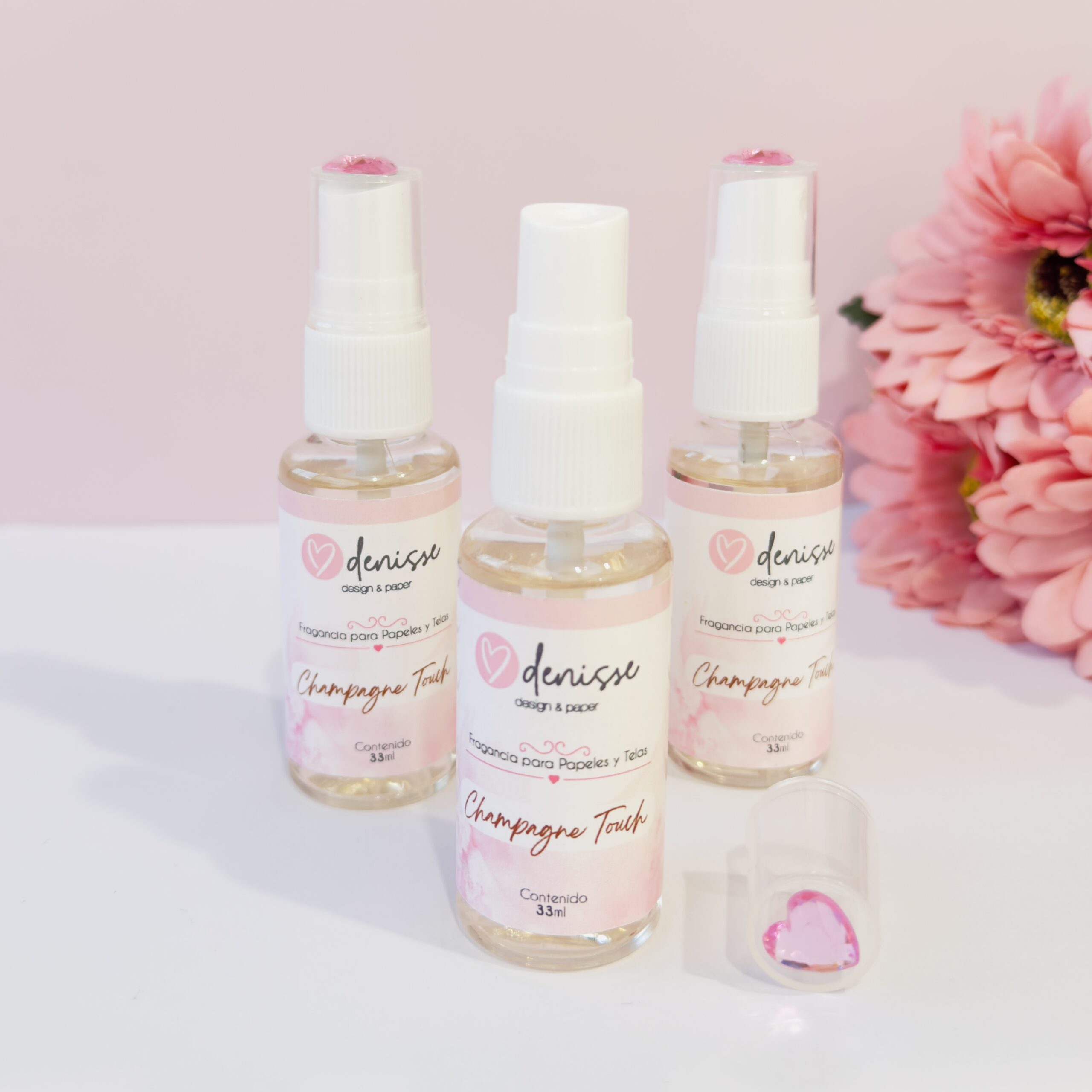 Fragancia para papeles y telas Champagne Touch