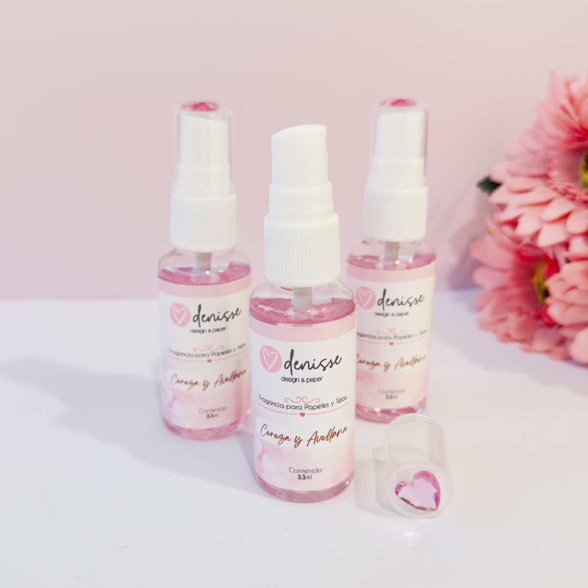 Fragancia para papeles y telas Cereza y Avellana