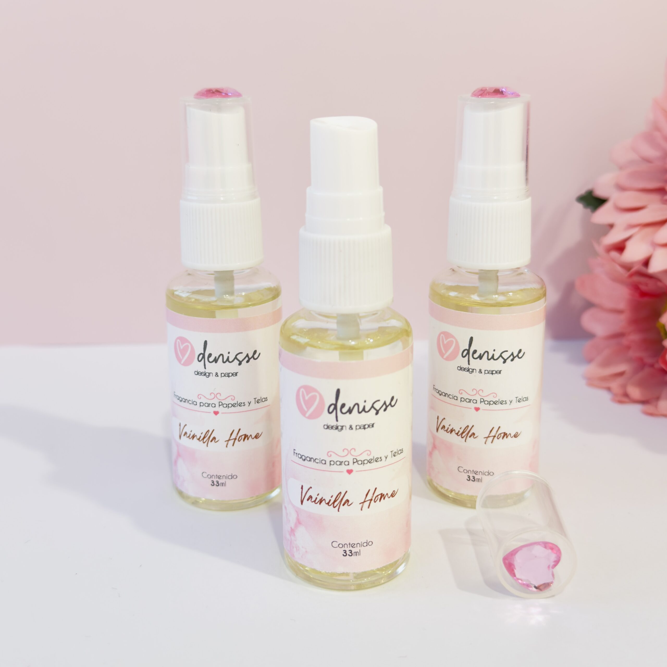 Fragancia para papeles y telas Vainilla home