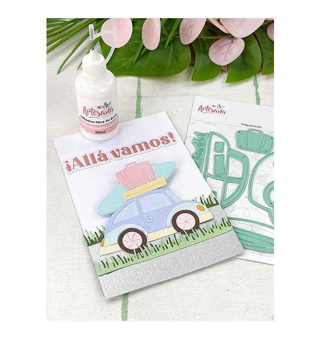 Troquel  Auto Diario de Viaje