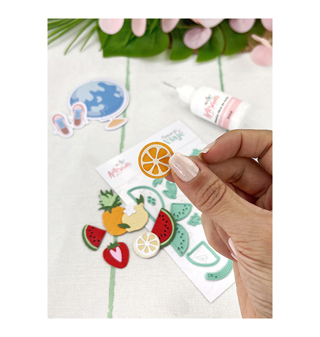 Troquel Frutas Diario de Viajes