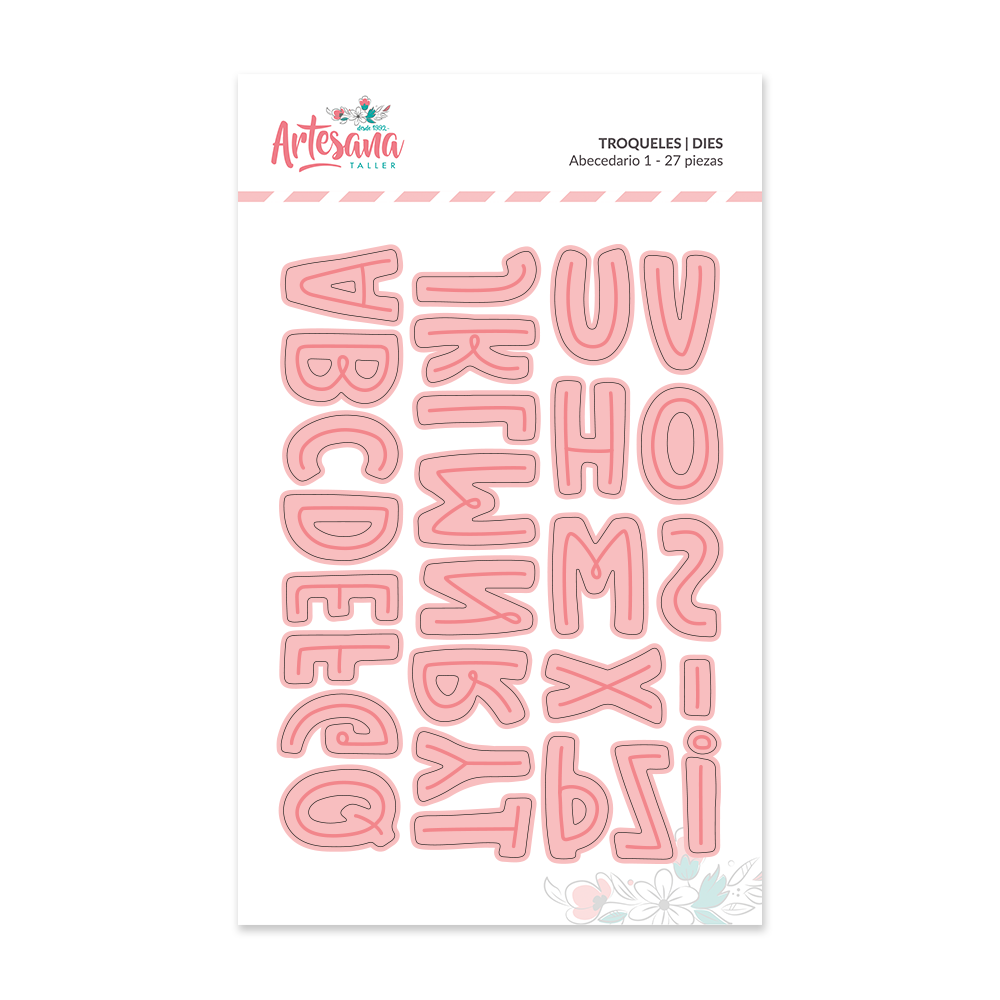 Troquel Abecedario - 27 piezas