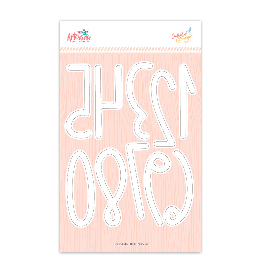 Troquel Números Cuenta Conmigo