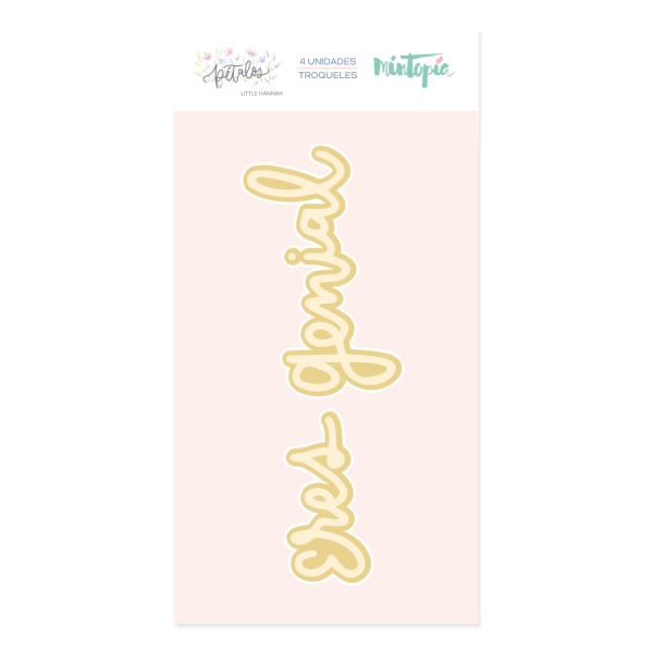 Troquel Eres Genial  - Pétalos