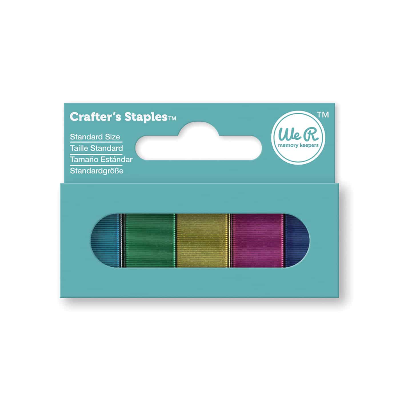 Tamaño estándar grapas (300 de cada color)