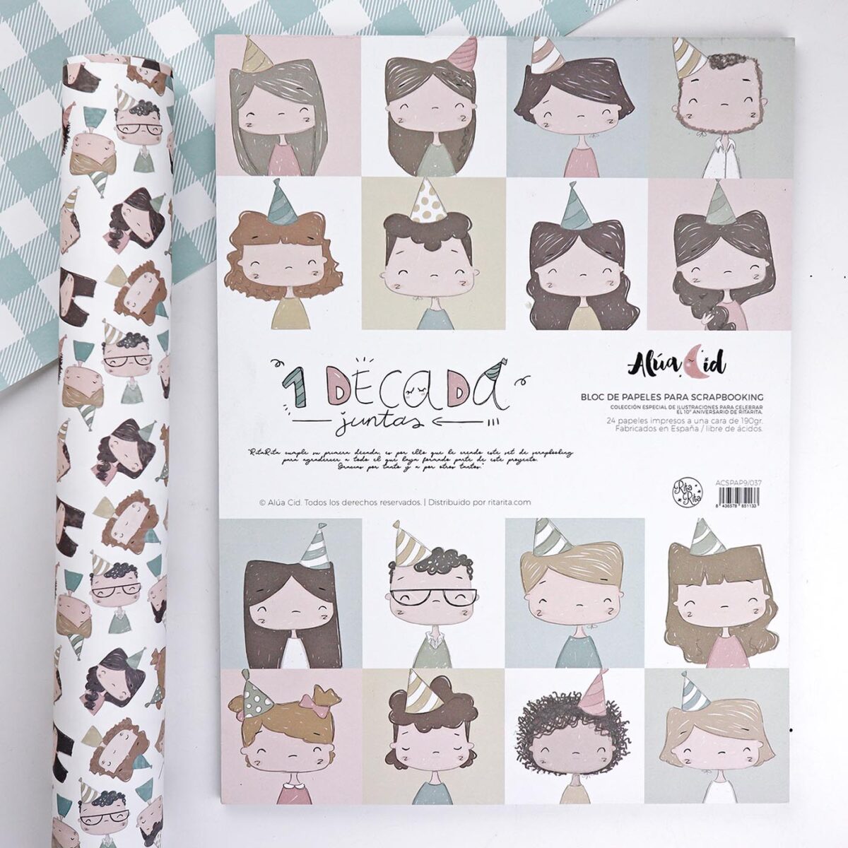 Bloc de 24 papeles 1 Década Juntas Alua Cid