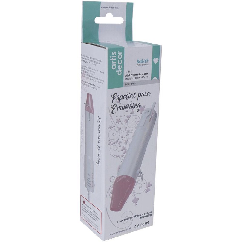Mini Pistola de calor Rosa