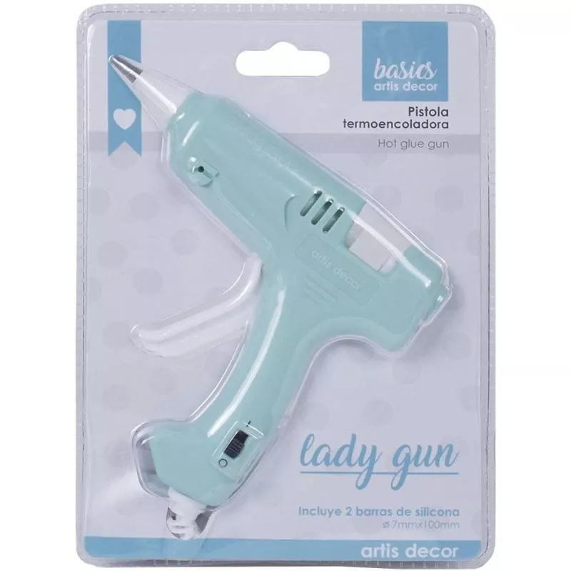 Pistola Termoencoladora Lady Gun menta