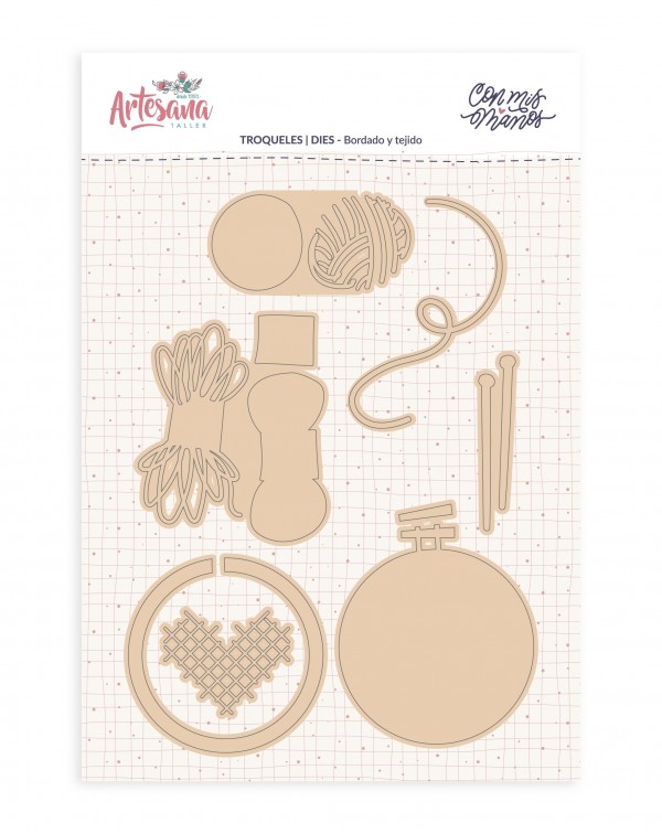 Troquel Bordado y Tejido Con mis Manos