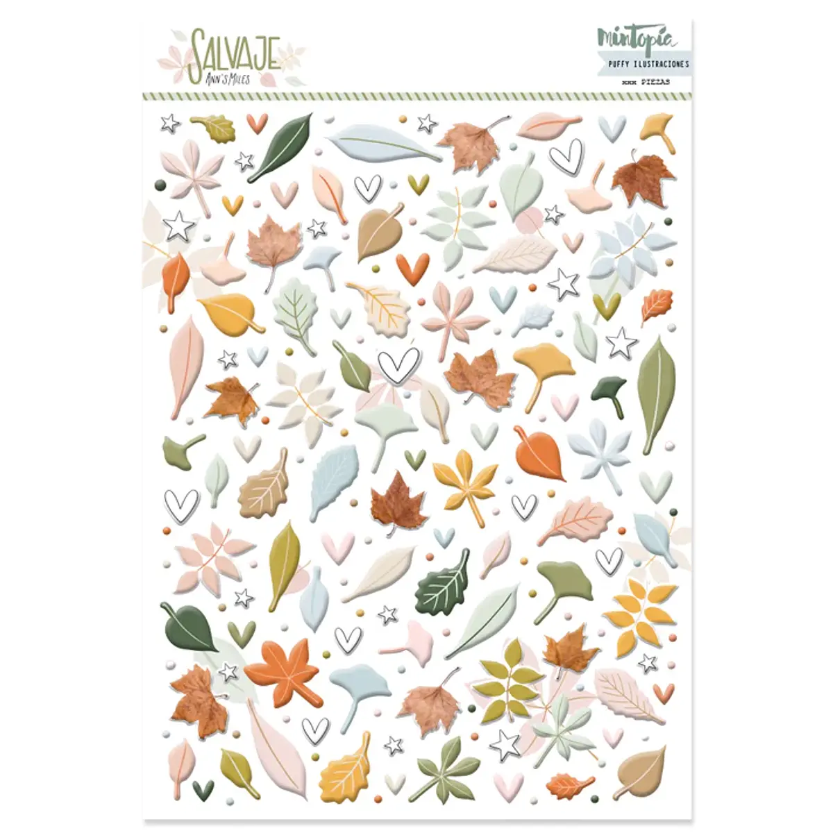 Puffy hojas Salvaje - Mintopia