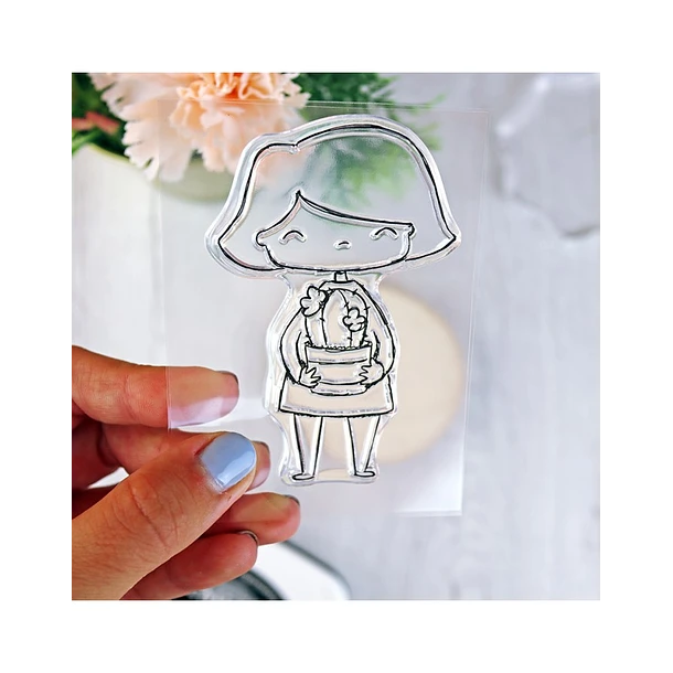 Sello Cactus Patio - Alúa Cid