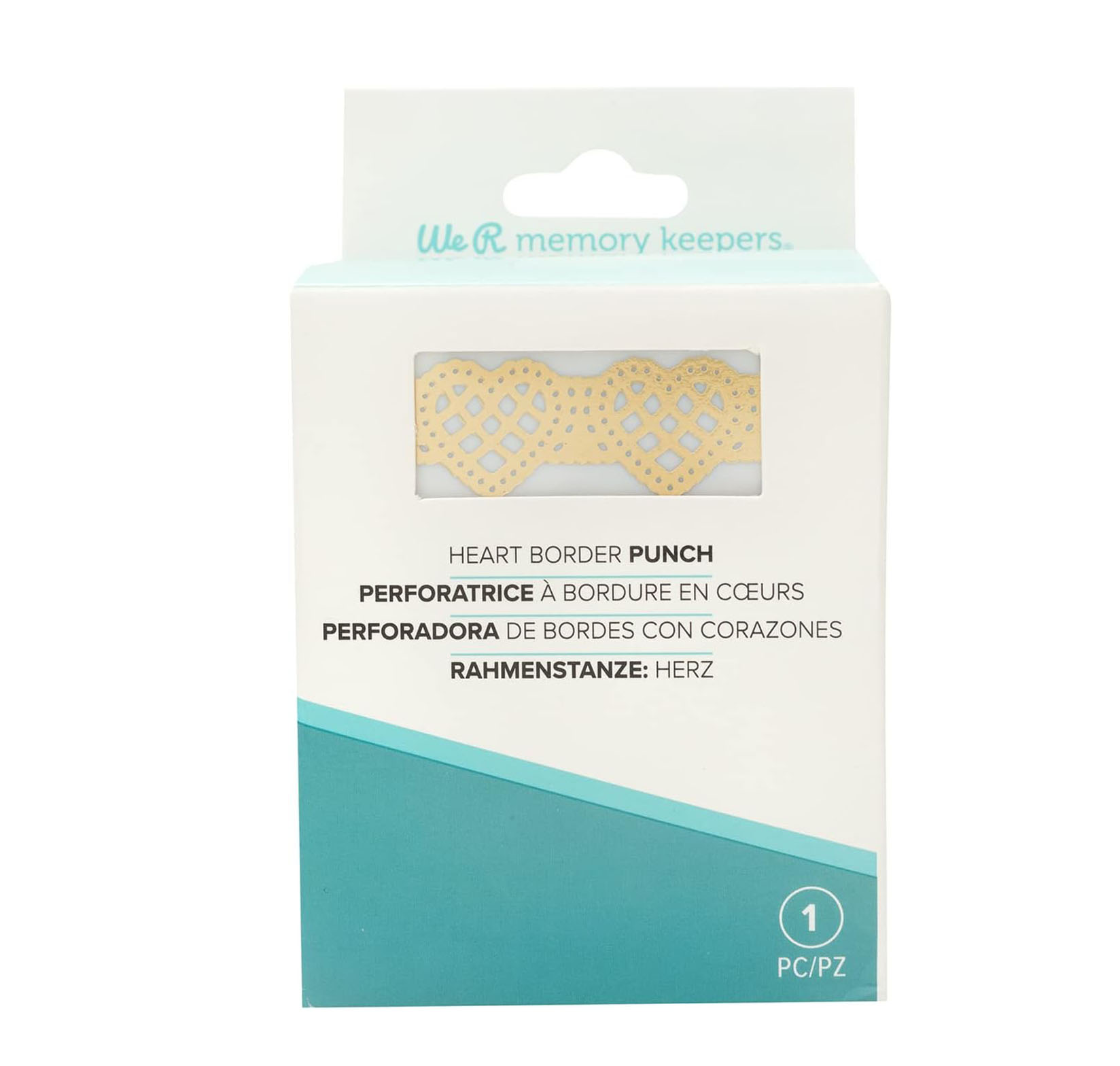 Perforadora de borde de corazón- WeR