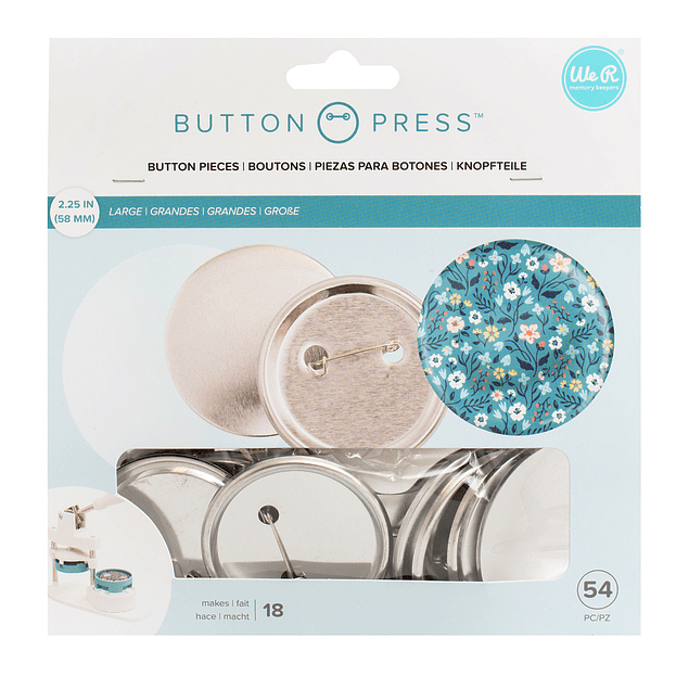 Button Press – Chapitas 58mm – Grande - WeR