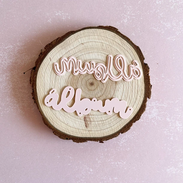 Troquel Palabra Álbum