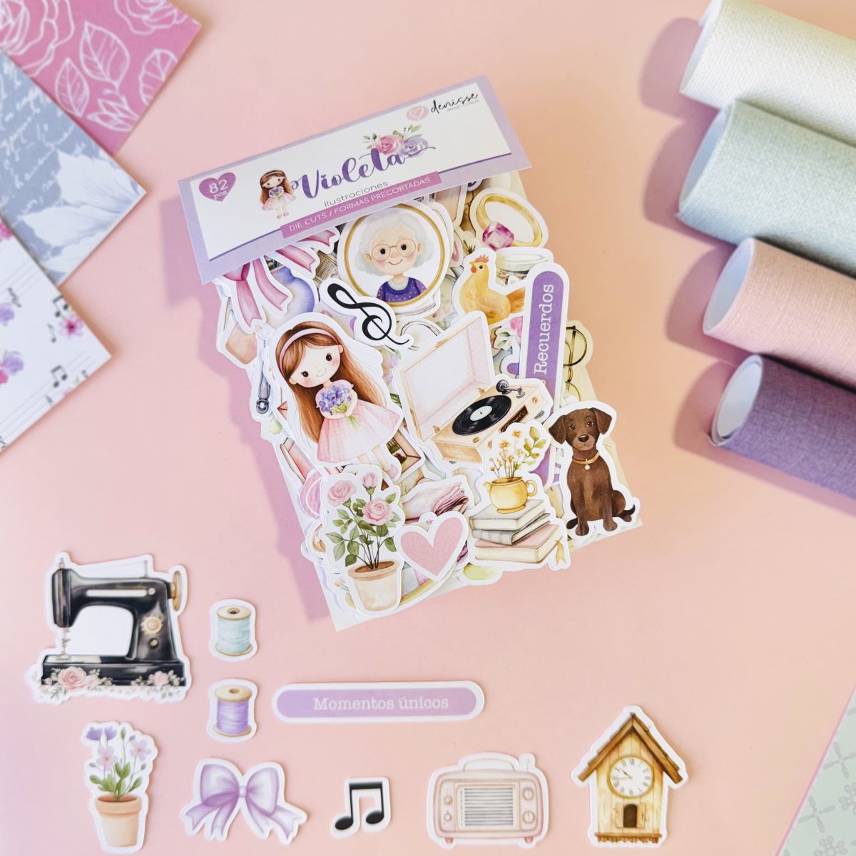 Die Cut Violeta – Denisse Reynaga