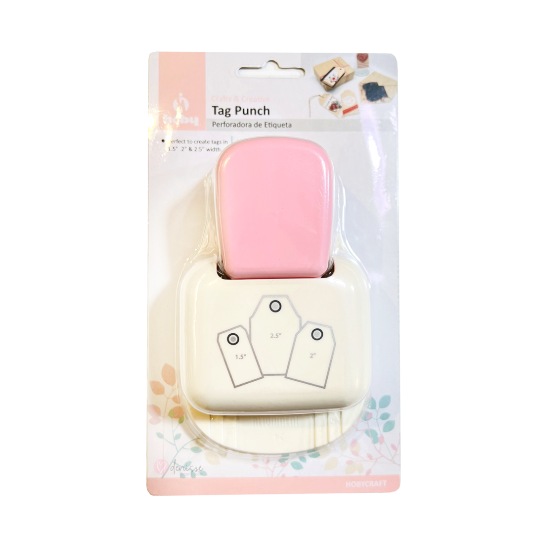 Perforadora 3 en 1 de tag- Hoby