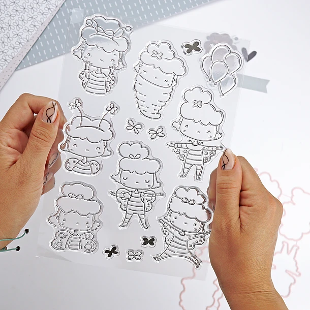 Sello Mini Lulis Mariposa - Alúa Cid