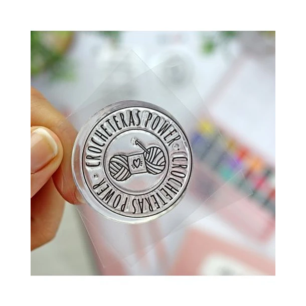 Sello Crocheteras - Alúa cid