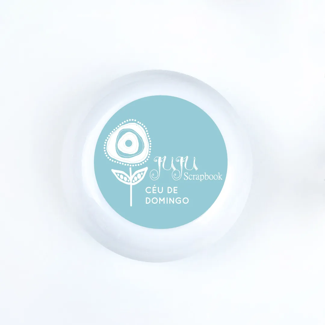 Tinta Céu de Domingo - Juju Scrapbook