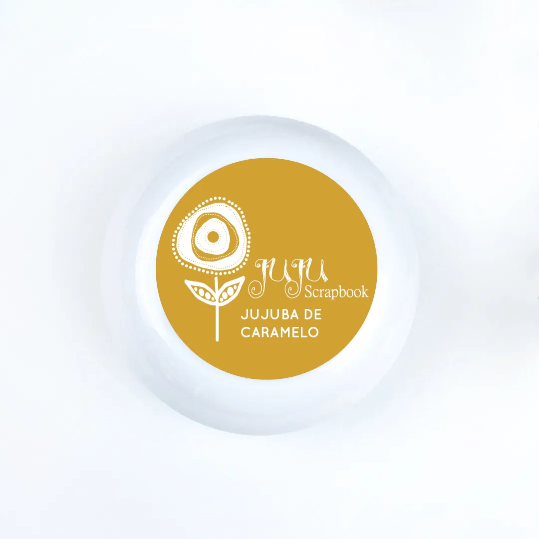 Tinta Jujuba de Caramelo - Juju Scrapbook