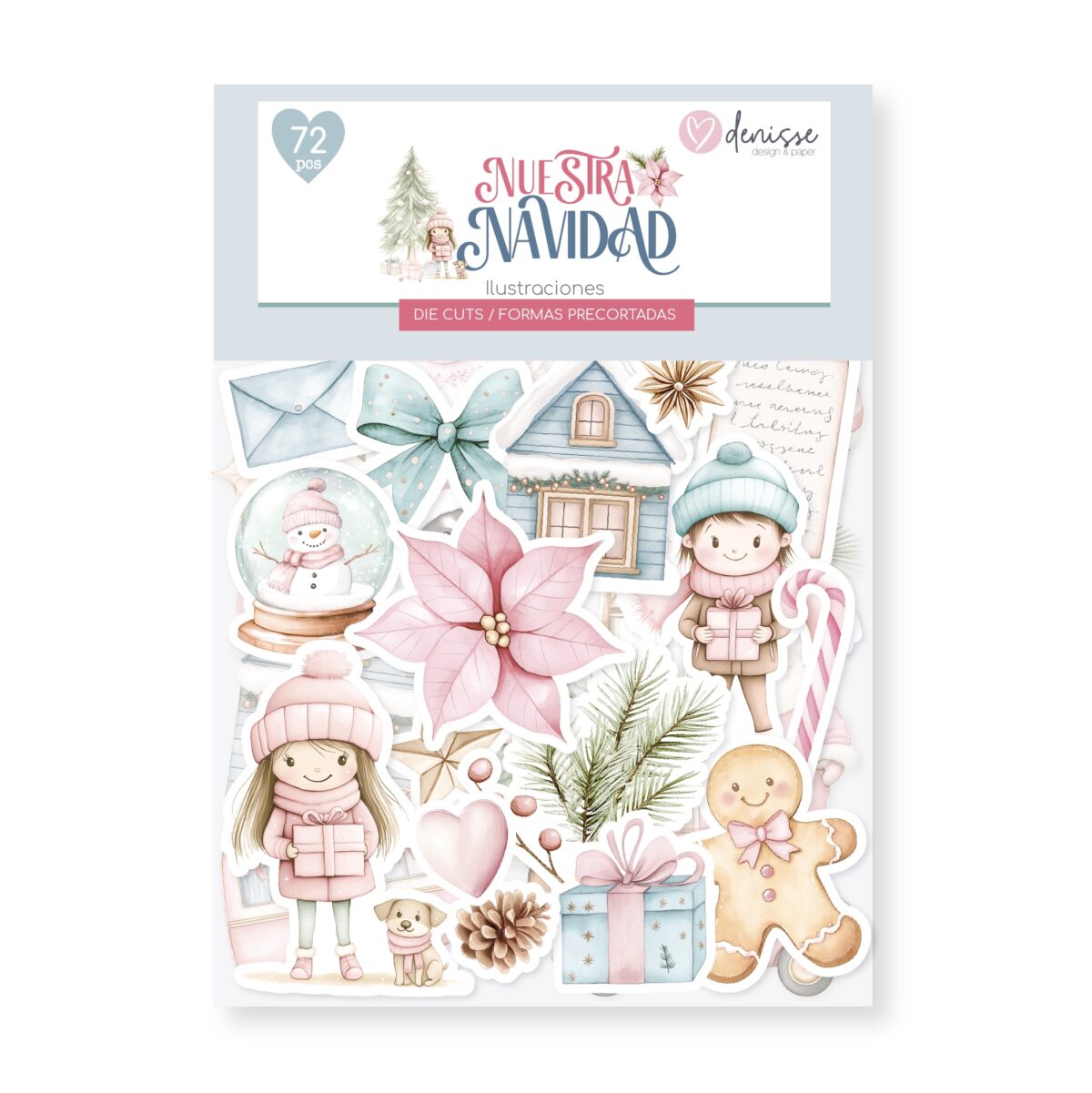 Die Cut Nuestra Navidad – Denisse Reynaga
